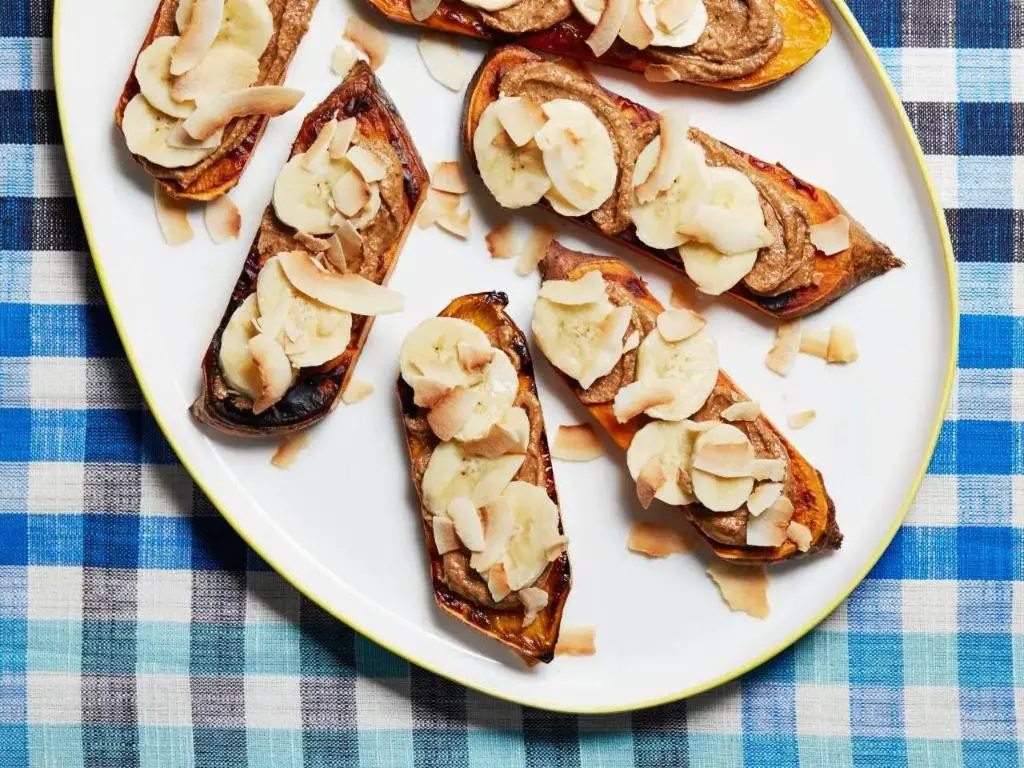 Sweet Potato Toast with Almond Butter and Banana