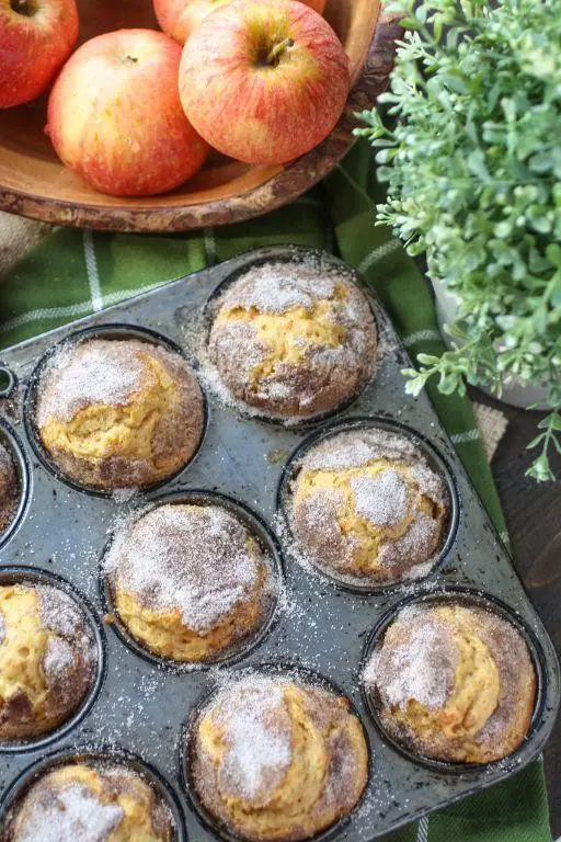 Sweet Potato and Apple Breakfast Muffins