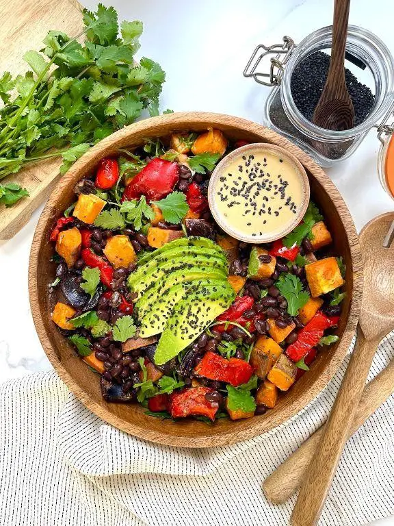 Sweet Potato and Black Bean Holistic Bowl