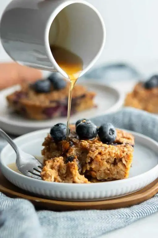 Sweet Potato and Blueberry Breakfast Bake