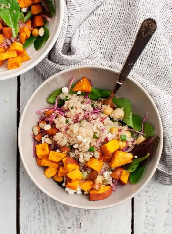 Sweet Potato and Quinoa Breakfast Bowl
