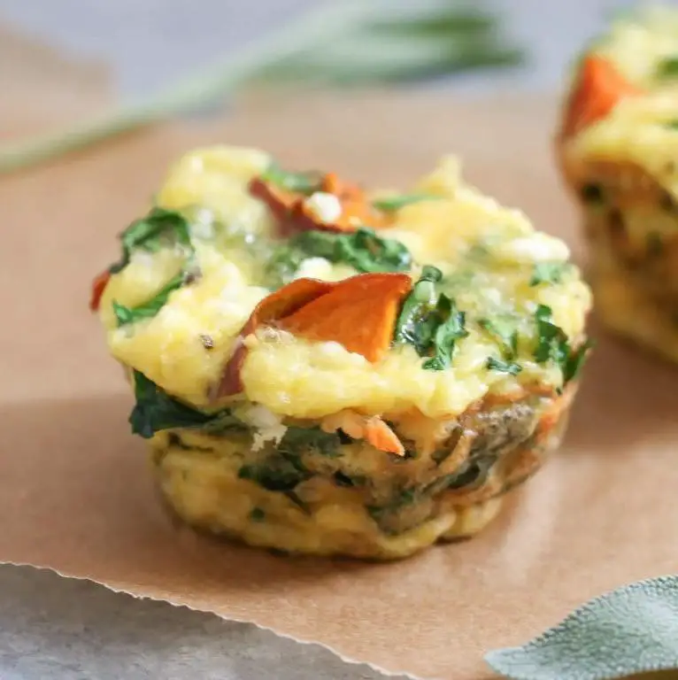 Sweet Potato and Sage Egg Bites