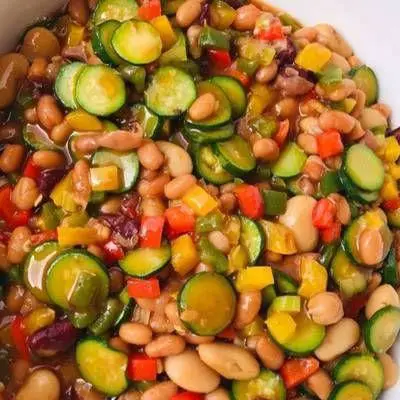 Sweet and Sour Bean Salad
