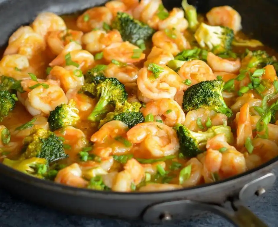 Sweet and Sour Shrimp and Broccoli Bowl