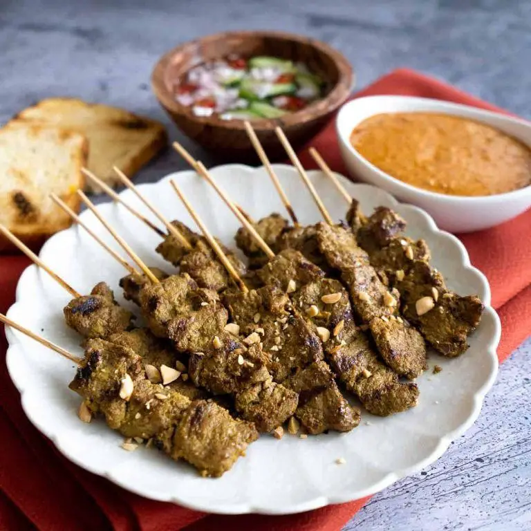 Tamarind Beef Satay