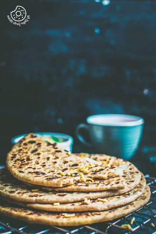 Tamarind Chutney Stuffed Parathas
