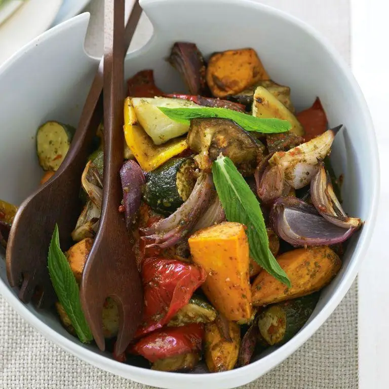 Tamarind Marinated Grilled Vegetables