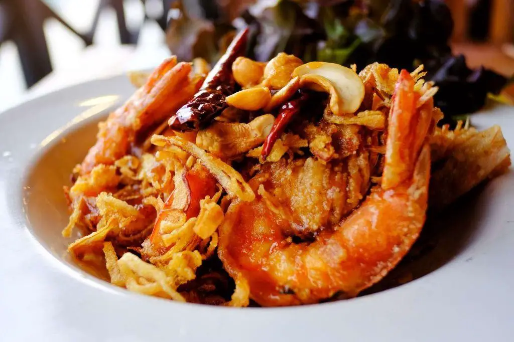 Tamarind Shrimp Stir Fry