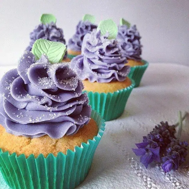 Teleflora Signature Lavender Infused Cupcakes