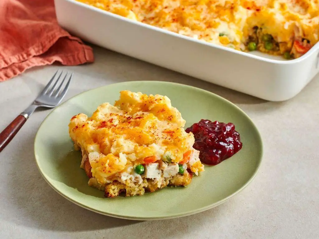 Thanksgiving Leftover Casserole