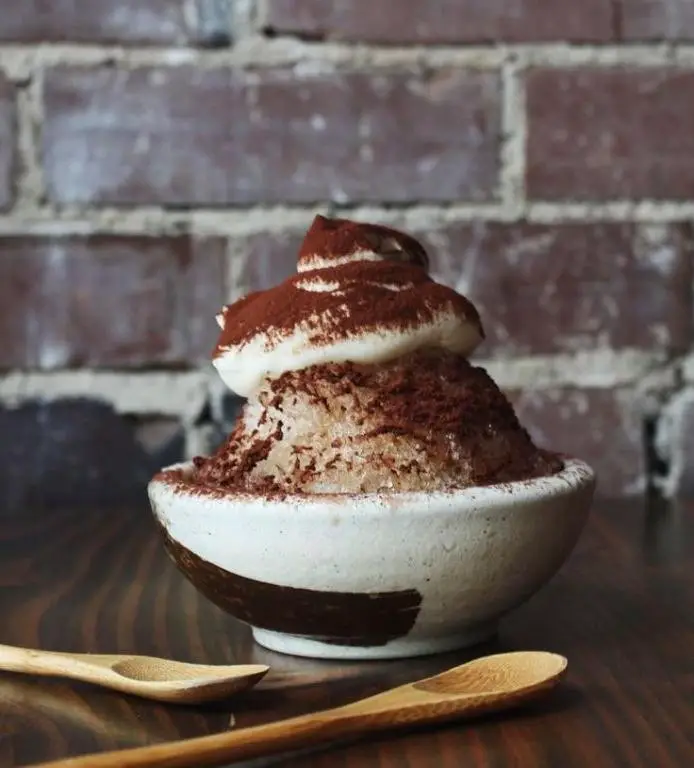 Tiramisu Shaved Ice