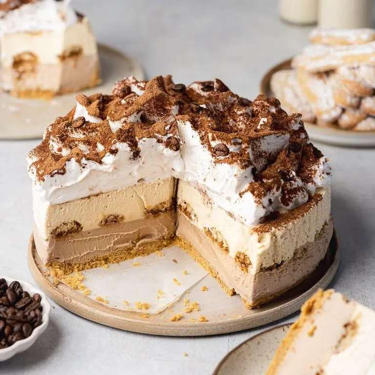 Tiramisu Tofu Cheesecake