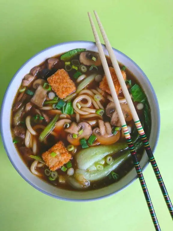Tofu Udon Soup