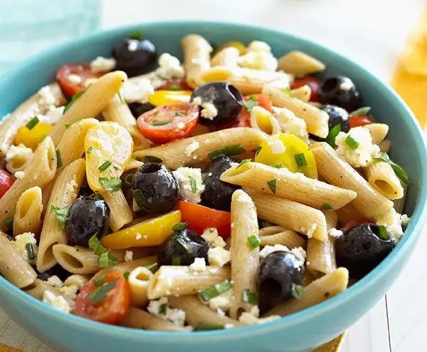 Tomato and Olive Pasta Salad