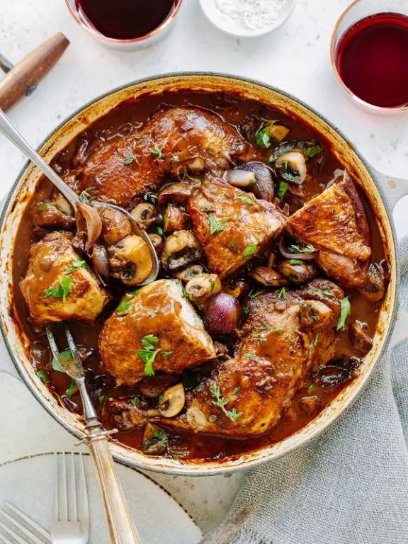 Traditional Coq au Vin