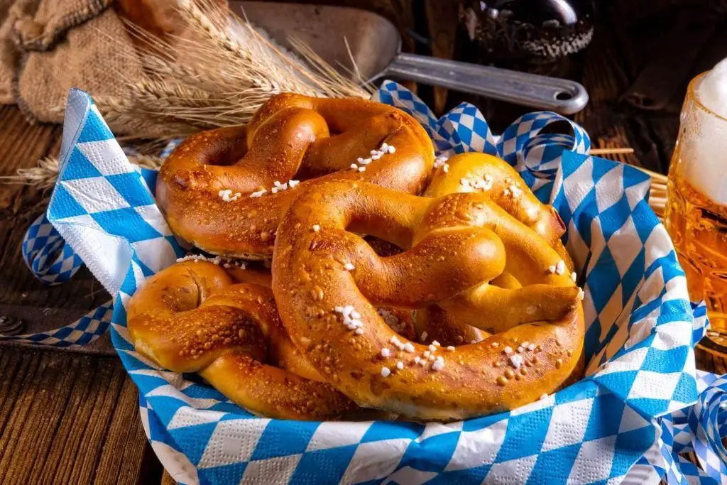 Traditional German Pretzels