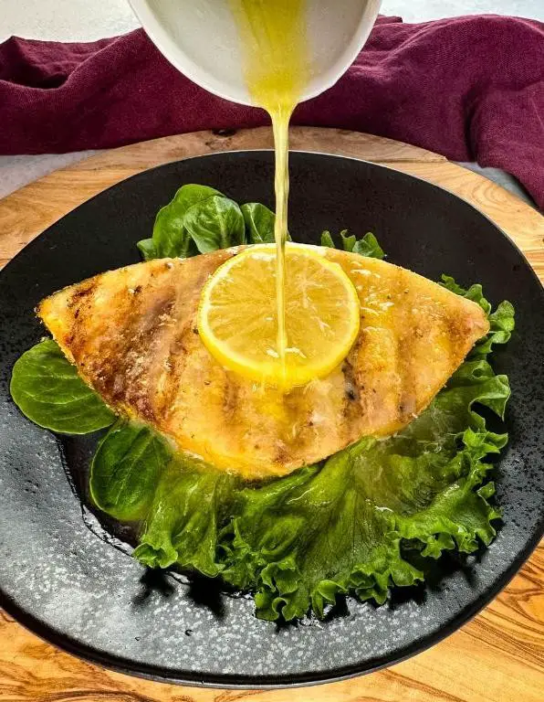 Traeger Smoked Swordfish with Citrus Glaze