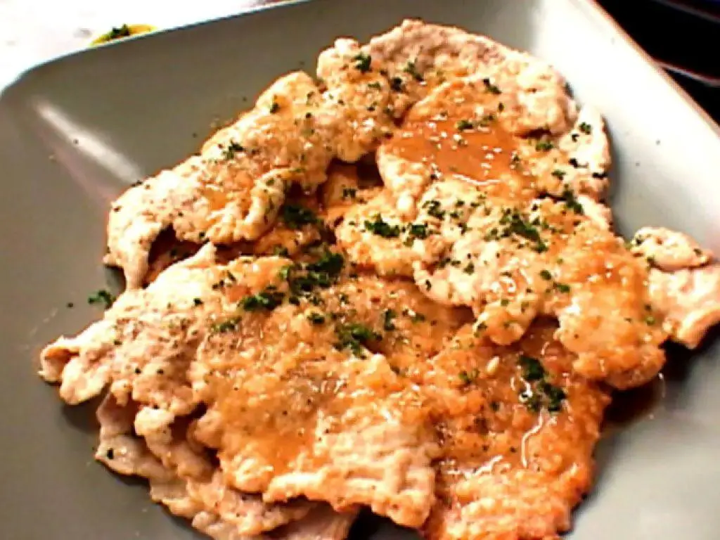 Turkey Cutlets Piccata