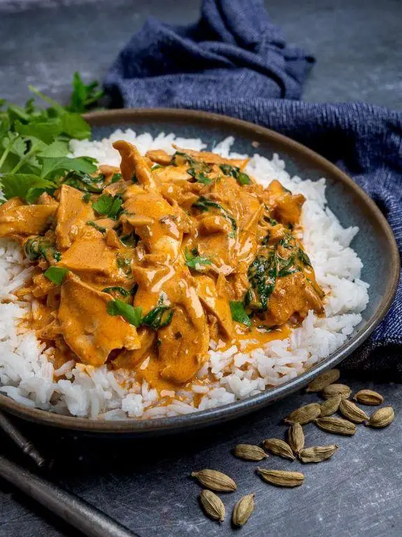 Turkey Cutlets with Coconut Curry Sauce