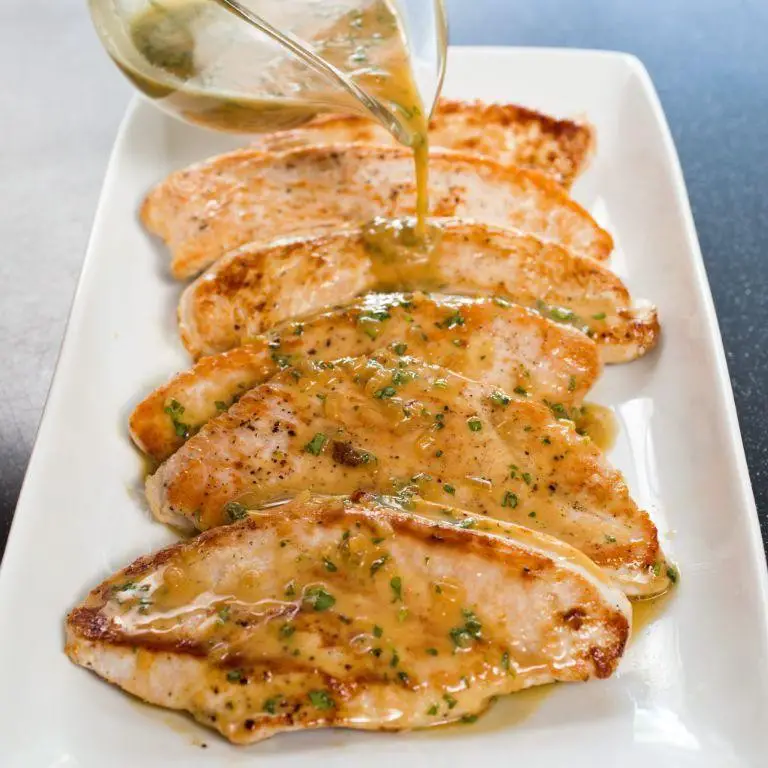 Turkey Cutlets with Honey Mustard Glaze