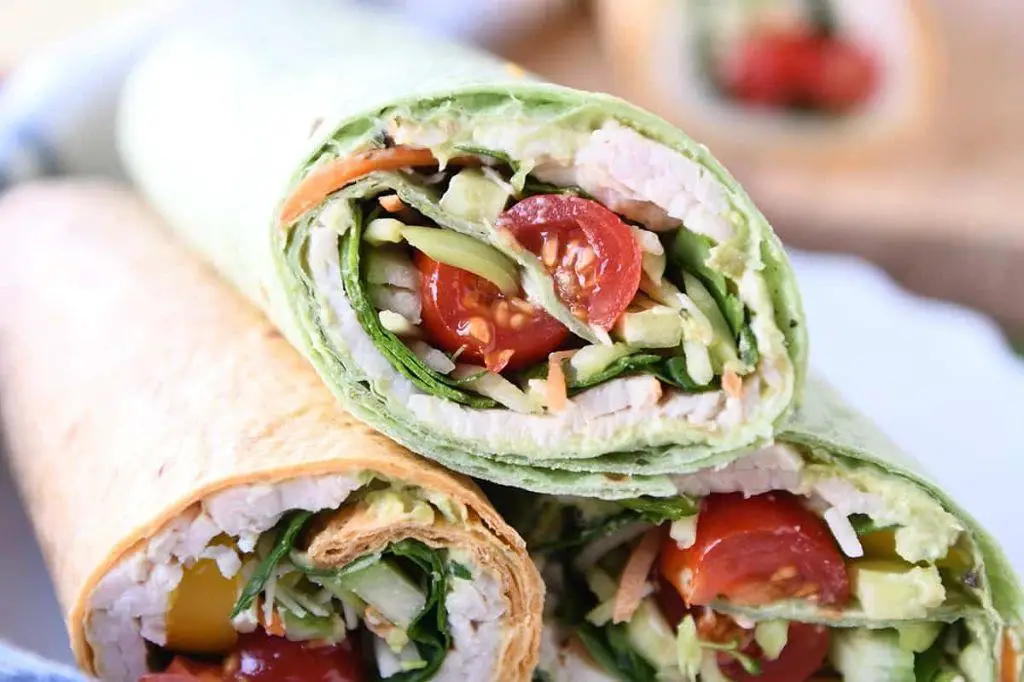 Turkey and Avocado Wrap