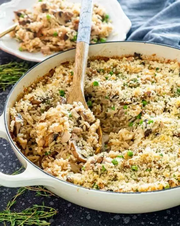 Turkey and Brown Rice Casserole
