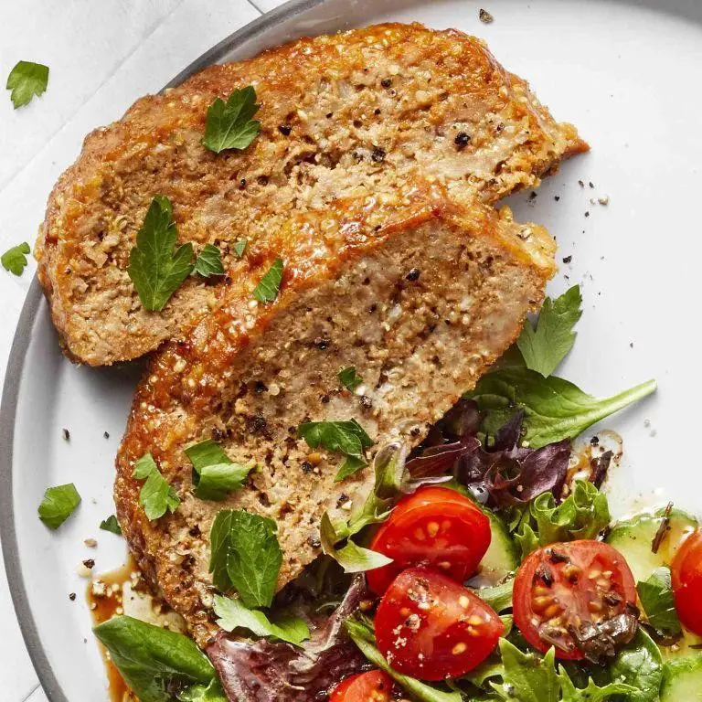 Turkey and Quinoa Meatloaf