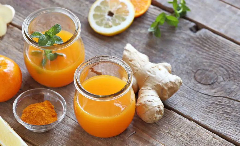 Turmeric Orange Immunity Juice