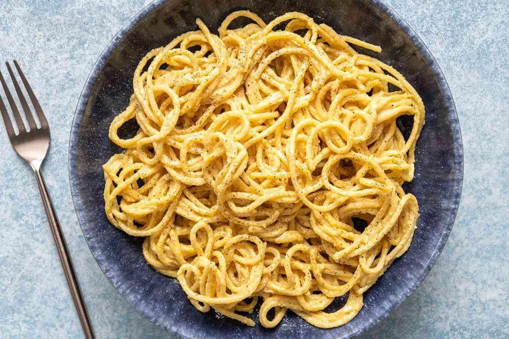 Vegan Nutritional Yeast Pasta