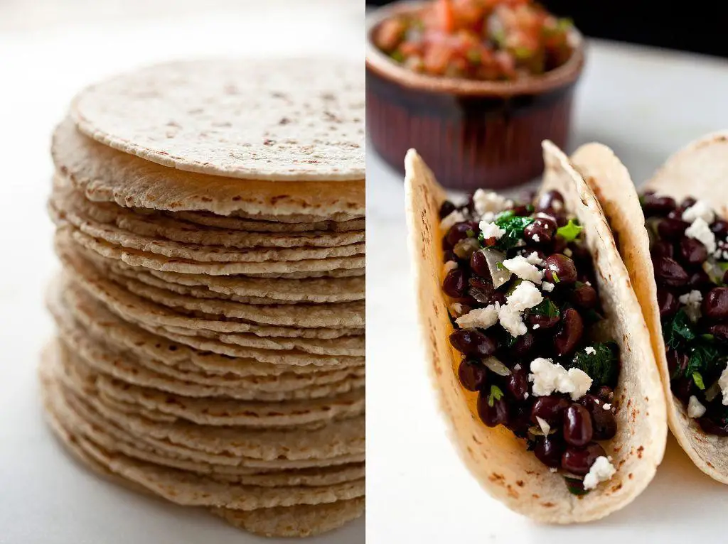 Vegan Swiss Chard and Black Bean Tacos