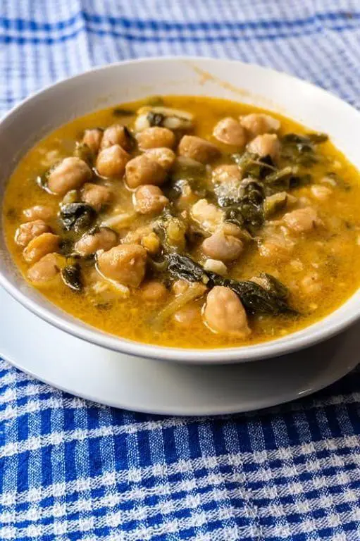 Vegan Swiss Chard and Chickpea Stew