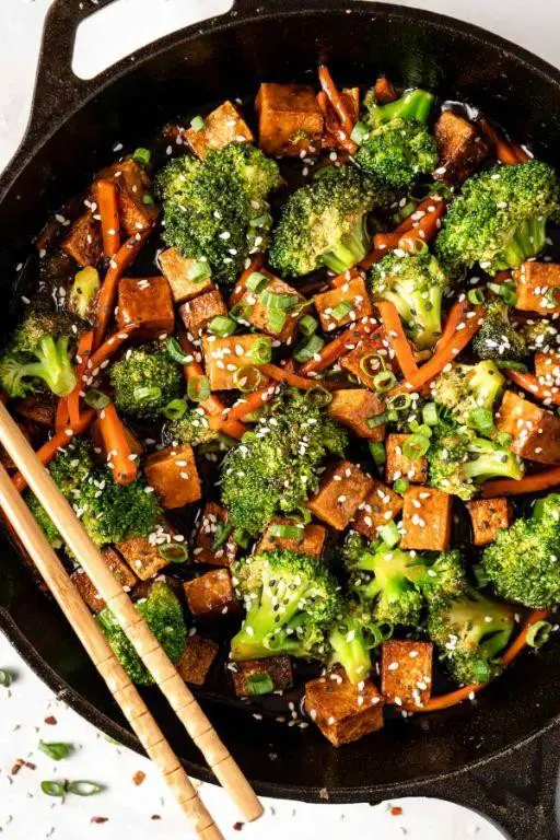 Vegetable and Tofu Stir Fry