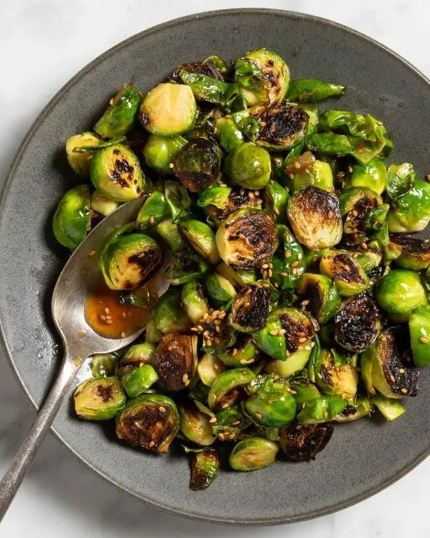 Vietnamese Caramelized Brussel Sprouts