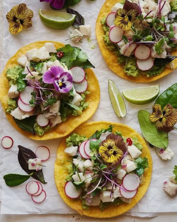 Yellowtail Ceviche with Avocado and Lime