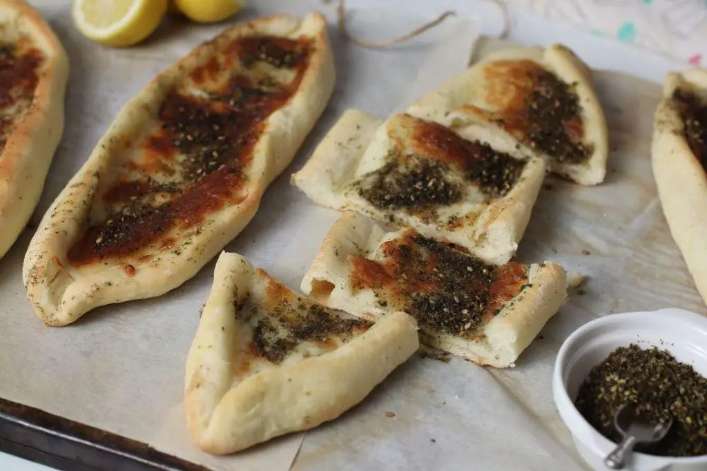 Zaatar and Cheese Fatayer