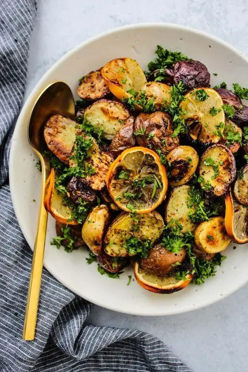 Zaatar and Lemon Roasted Potatoes