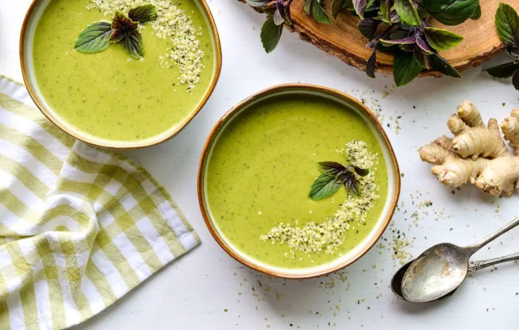 Zucchini Basil Healing Soup