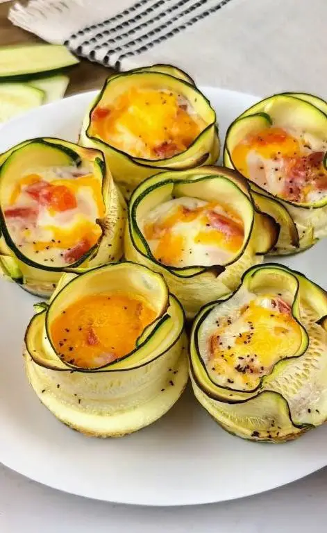 Zucchini and Ricotta Egg Bites